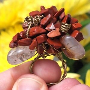Red Jasper Ring